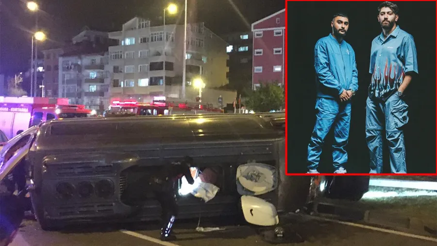 Ünlü rapçiler ölümden döndü