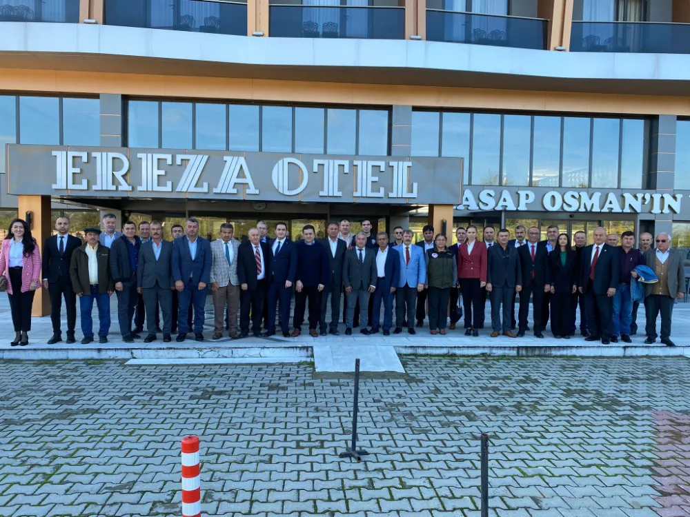 Taşpınar muhtarlar ile bir araya geldi
