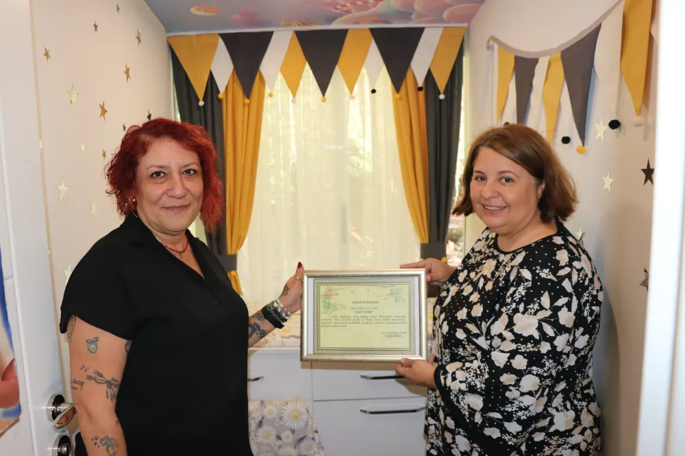 Güney Kebap’a “Bebek Dostu” teşekkür belgesi