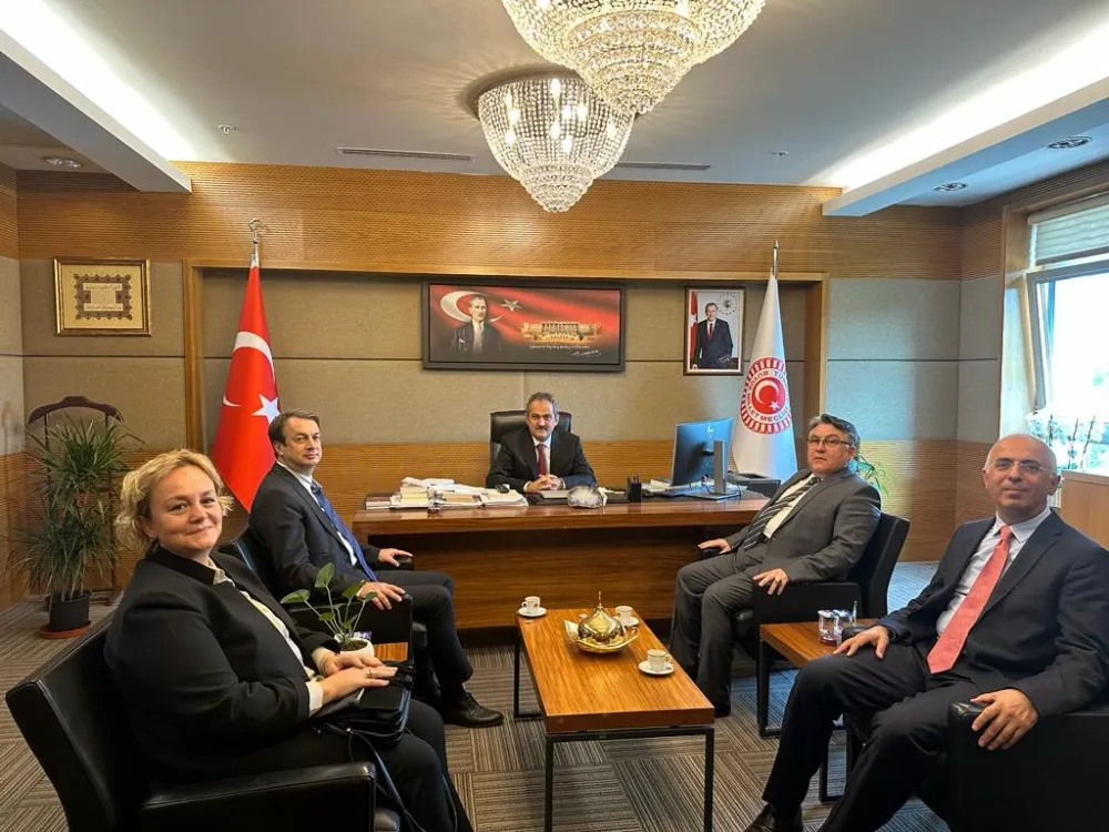 Rektör Özölçer’den Prof. Dr. Mahmut Özer’e ziyaret