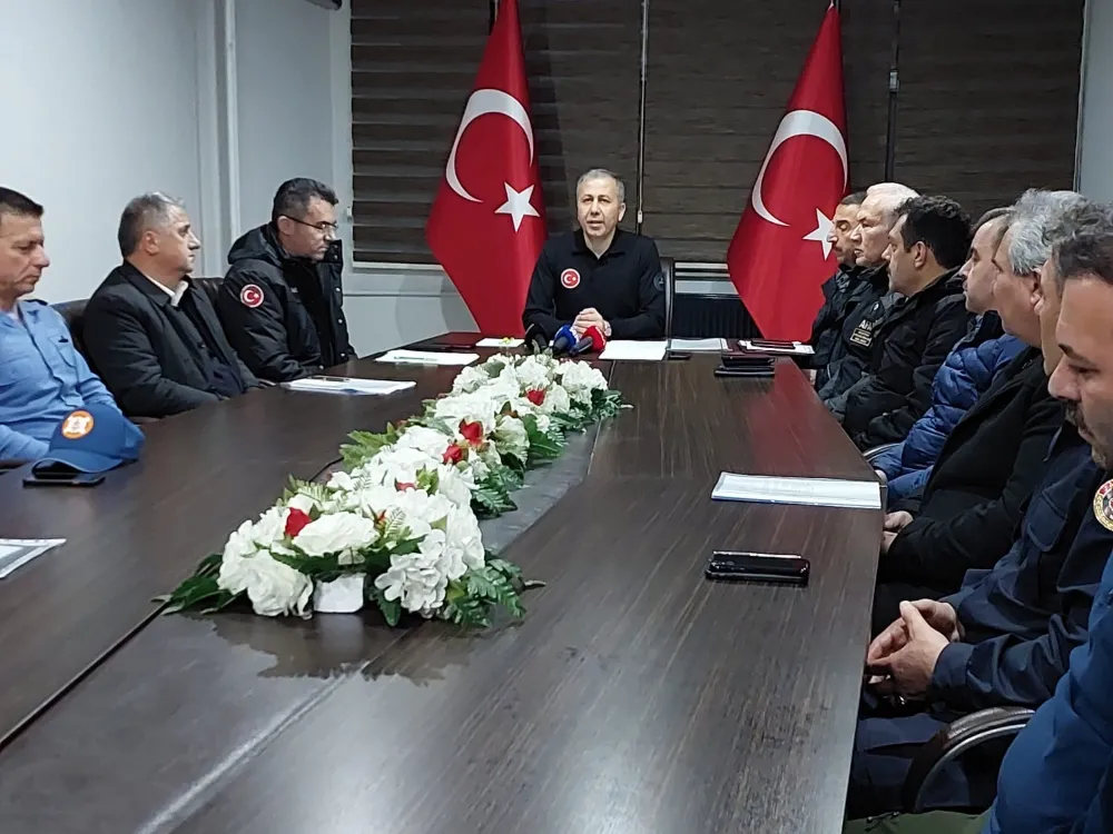 Bakan Yerlikaya Kdz. Ereğli’ye geldi, incelemelerde bulundu