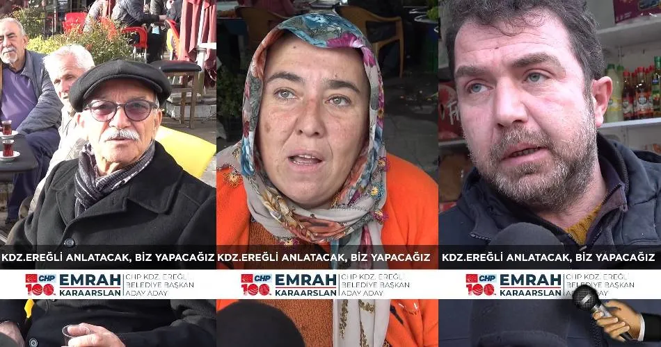 Kdz. Ereğli halkı proje istiyor