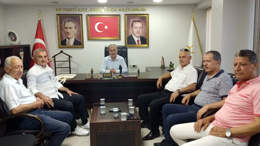 Sesli, AK Parti İlçe Başkanı Sezer’i ziyaret etti