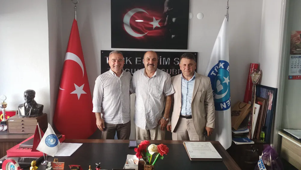 Başkan Sesli, Şahin Ören’i tebrik etti