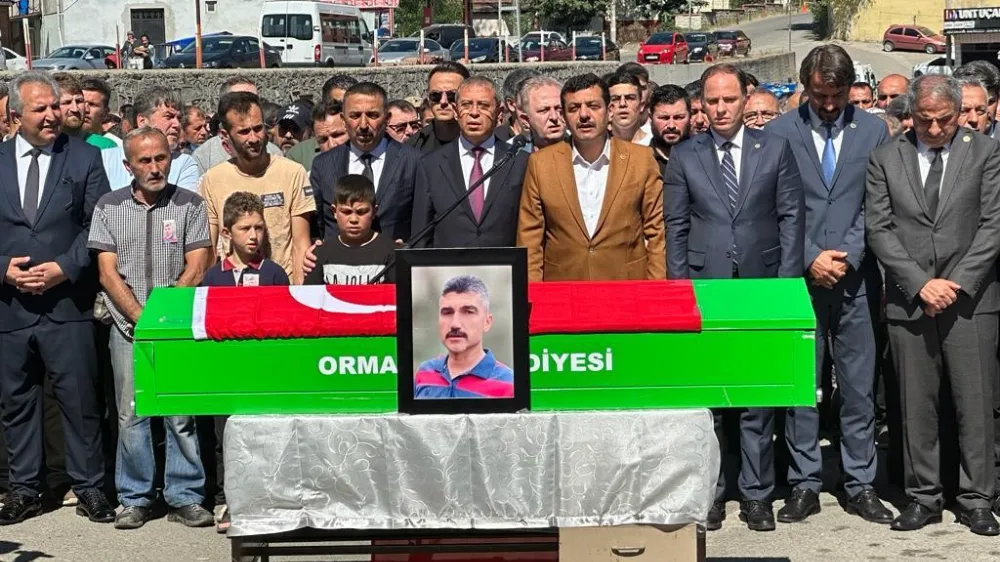 Göçükte hayatını kaybeden madenci son yolculuğuna uğurlandı
