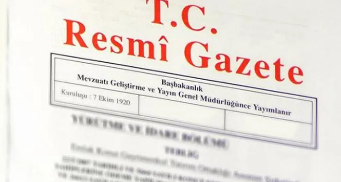 Dikkat! Resmi Gazete