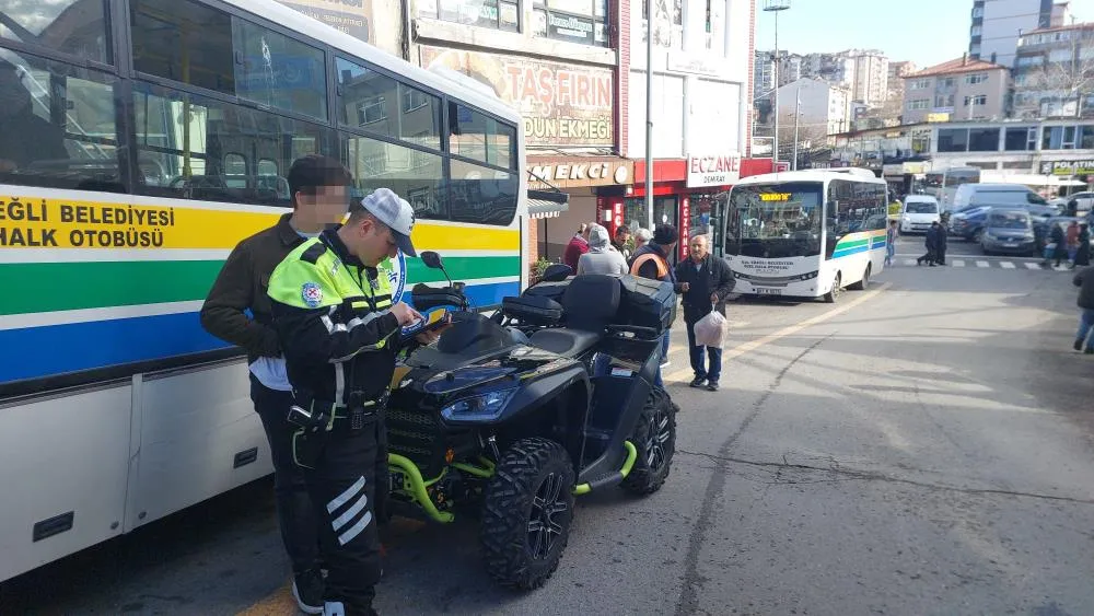 Trafiği birbirine kattı, 35 bin lira ceza yedi