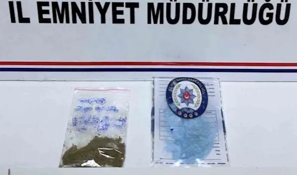 35 gram uyuşturucu ele geçirildi