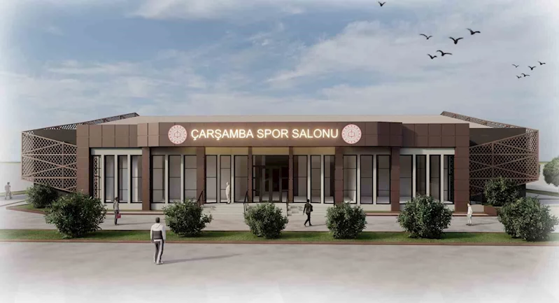 Çarşamba’ya spor salonu
