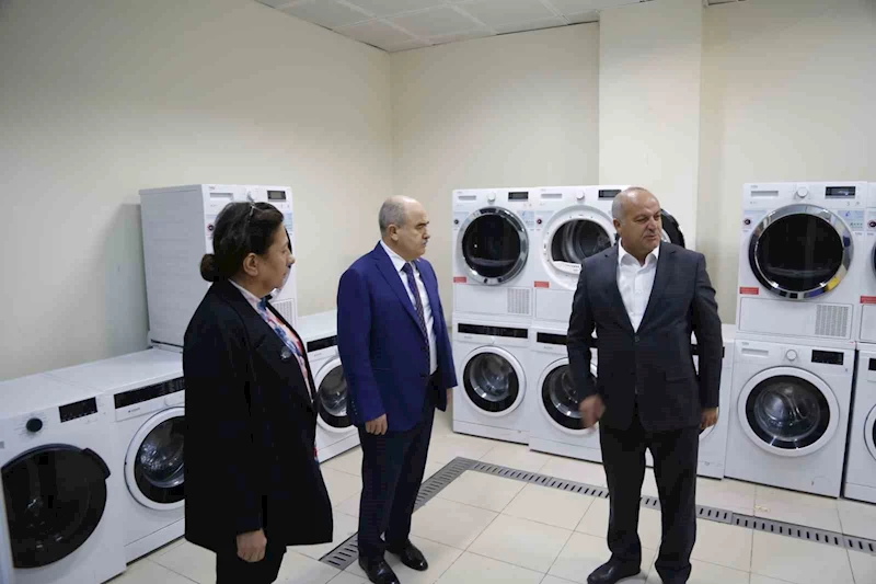KYK yurtlarında inceleme yapan Vali Dağlı; 