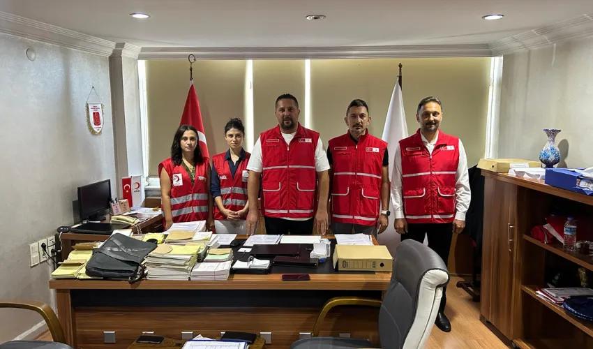 Yağız ve ekibi Zonguldak Kızılay’da göreve başladı