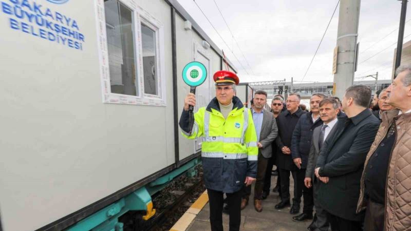 250 konteynerlik kent için Sakarya’dan bir tren daha uğurlandı