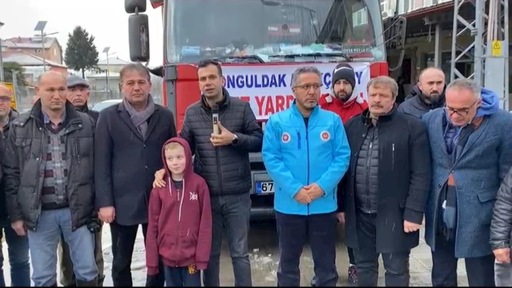 Kaymakam Aslan, “Sadece malzemelerle değil dualarımızla beraberiz”