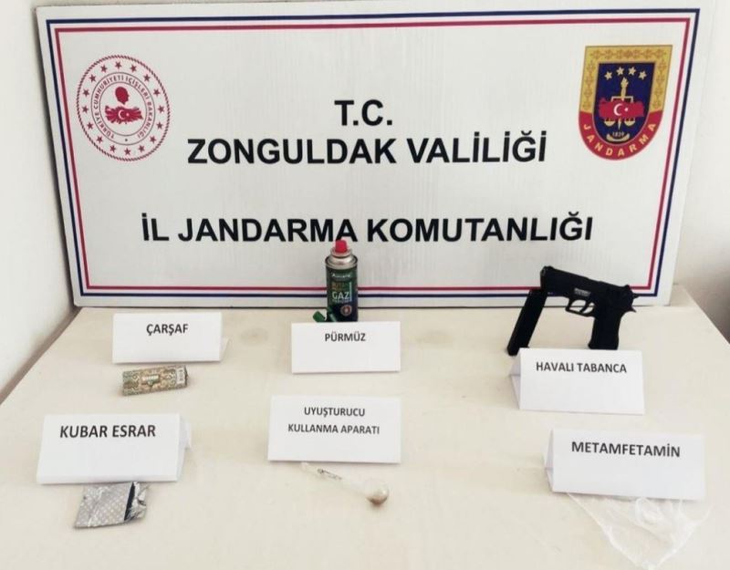 Zonguldak’ta uyuşturucu operasyonu